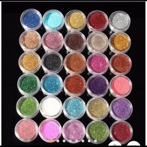 Loose powder glitter eyeshadows